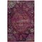 Safavieh Crystal Power Loomed Rectangle Area RugFuchsia & Purple 3 x 5 ft. CRS512S-3 - alternate 1